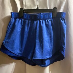 Under Armour Women's Vibrant Blue Athletic Shorts